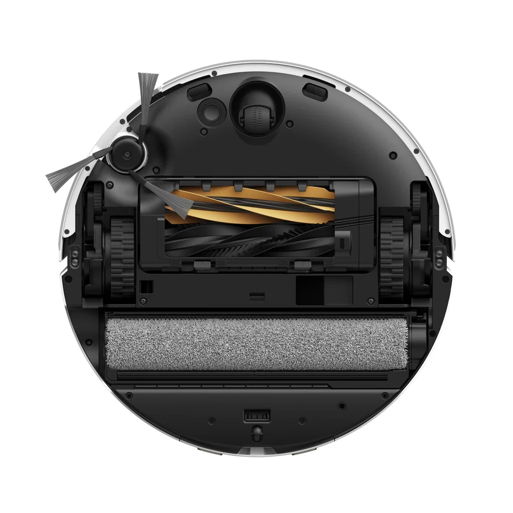 Unterseite des Dreame Aqua10 Ultra Roller Complete mit Doppelbürsten