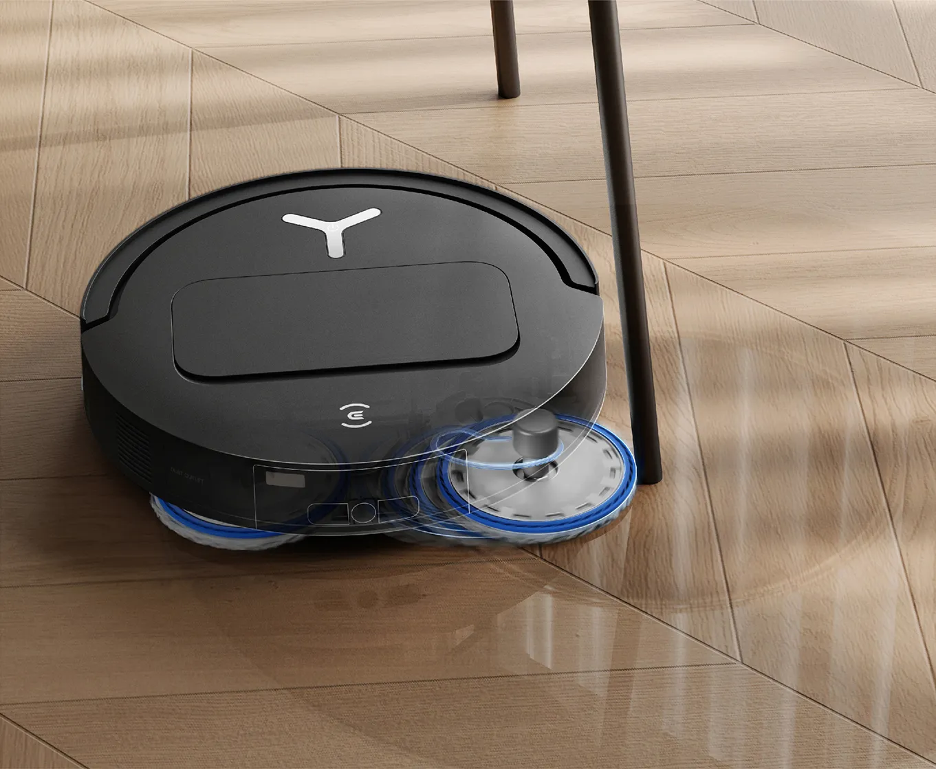 TruEdge 2.0 Randreinigung des ECOVACS DEEBOT T50 OMNI Gen3