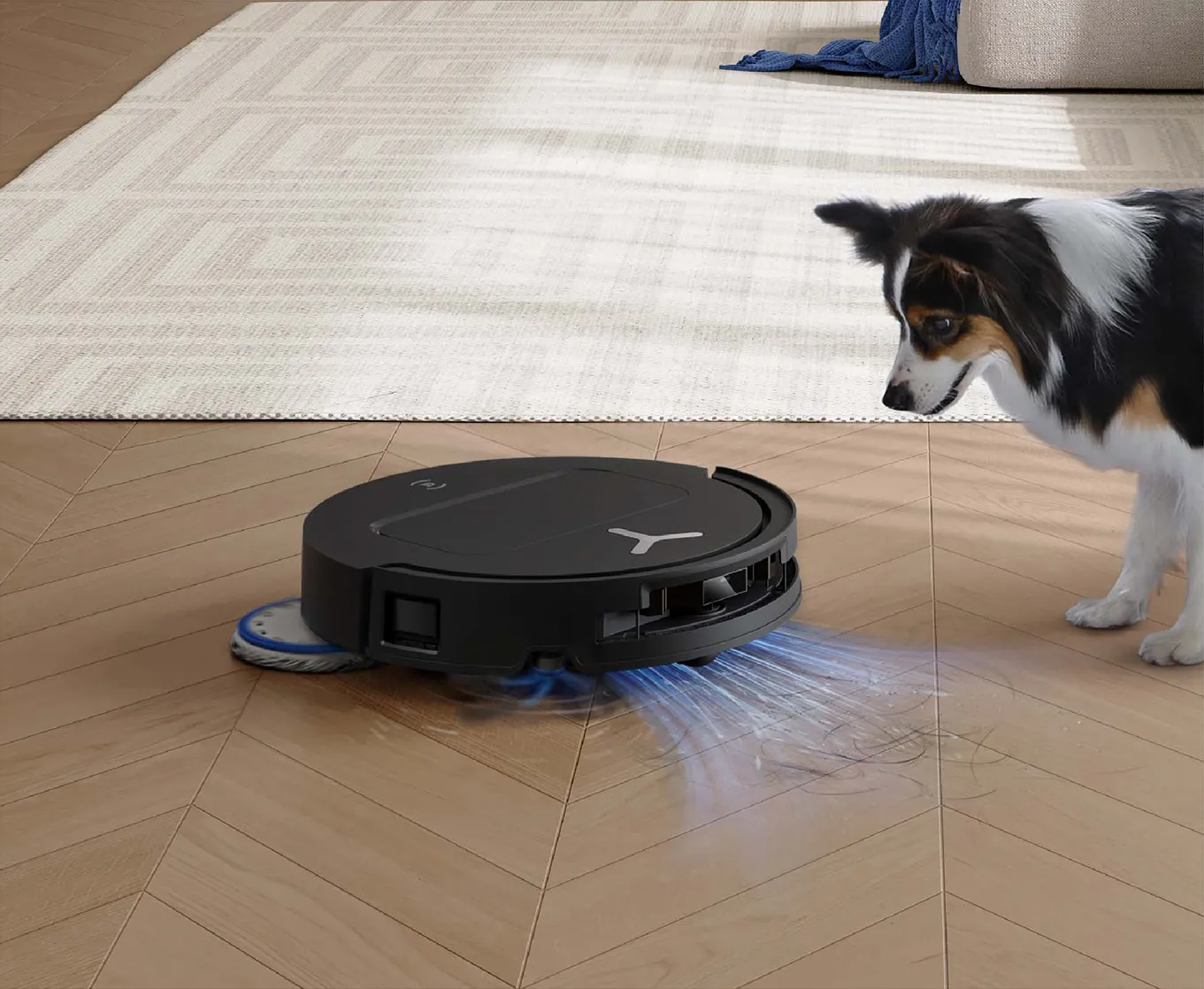 ZeroTangle 3.0 Bürstensystem des ECOVACS DEEBOT T50 OMNI Gen3