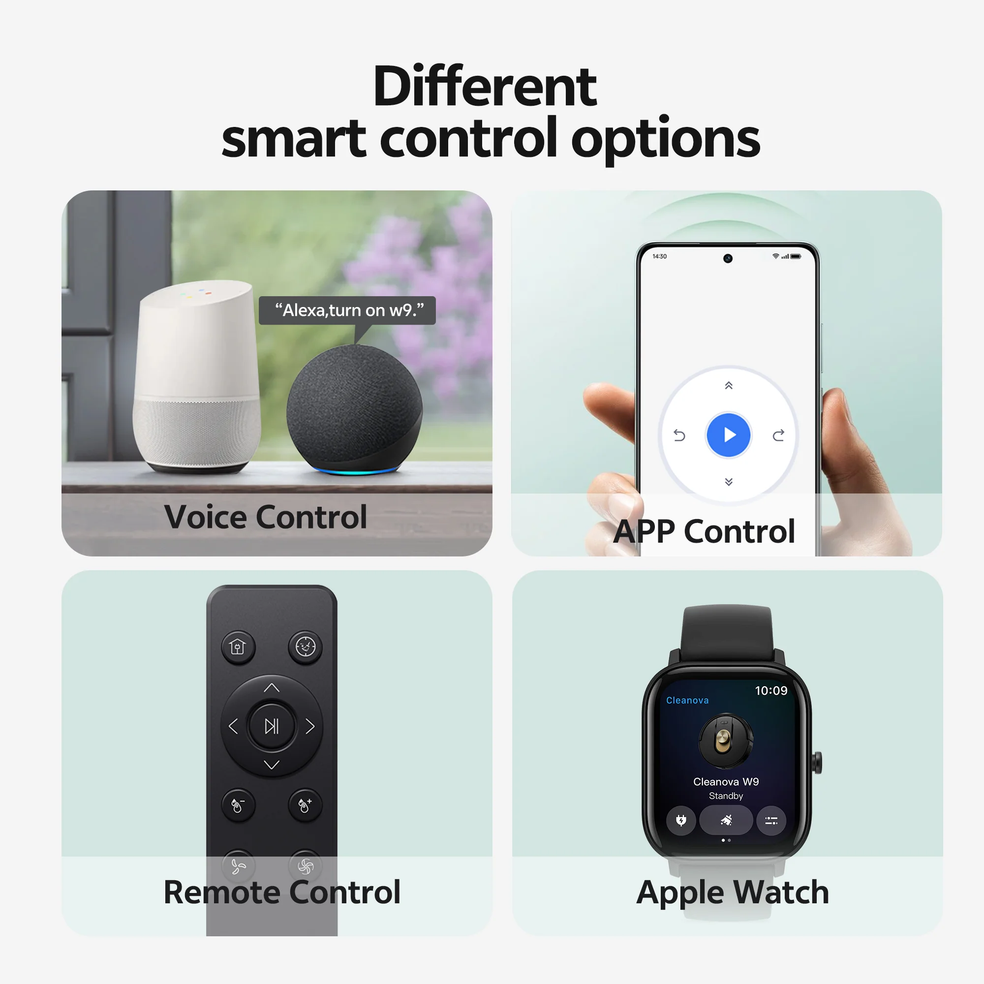 App Fernbedienung und Sprachsteuerung des Vexilar W9